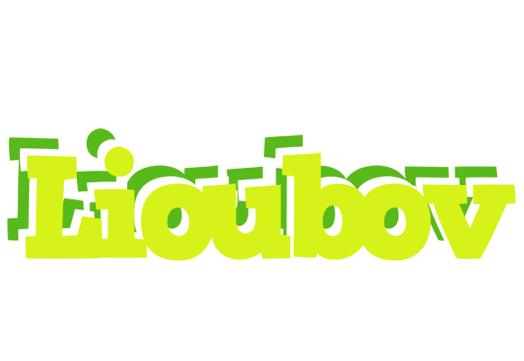 Lioubov citrus logo