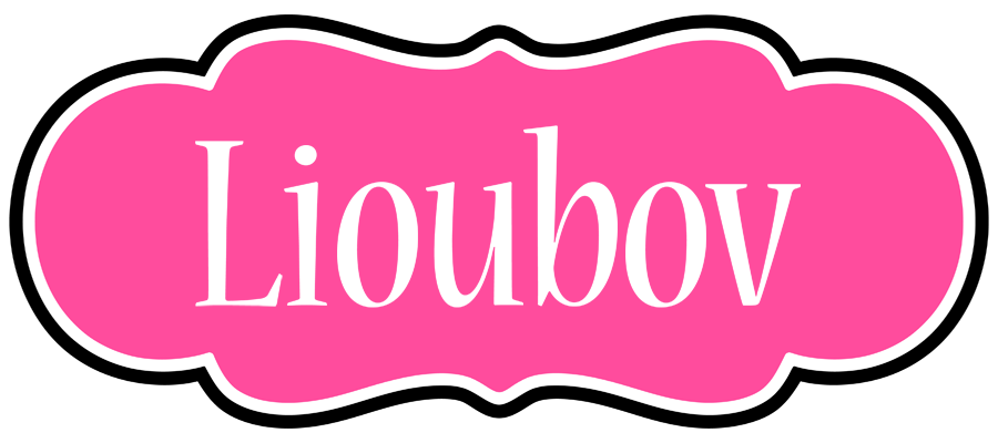 Lioubov invitation logo
