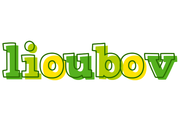 Lioubov juice logo