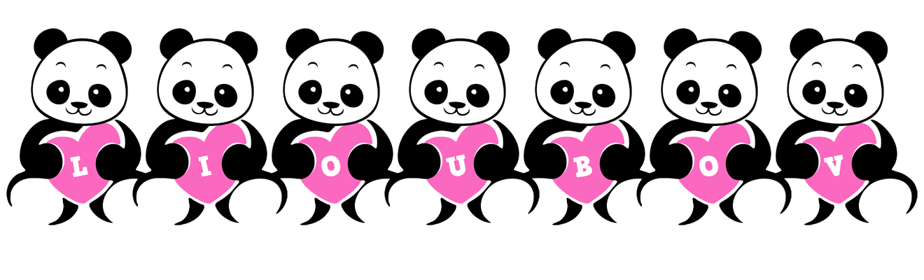 Lioubov love-panda logo
