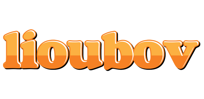 Lioubov orange logo