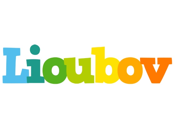 Lioubov rainbows logo