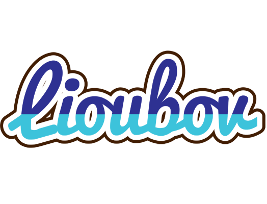 Lioubov raining logo