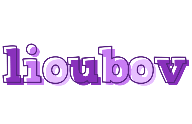 Lioubov sensual logo