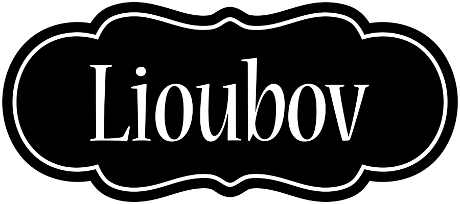 Lioubov welcome logo