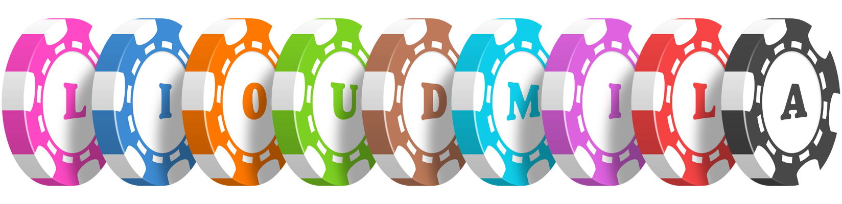 Lioudmila bluffing logo