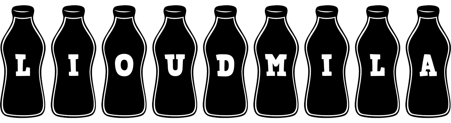 Lioudmila bottle logo