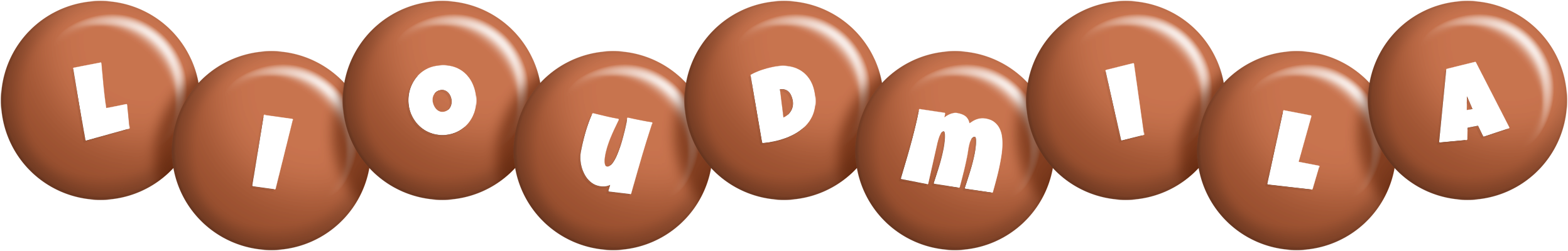 Lioudmila candy-brown logo