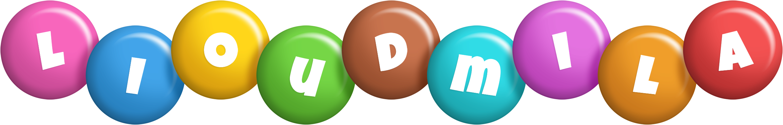 Lioudmila candy logo