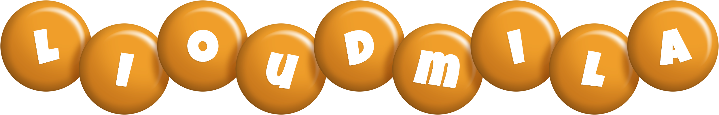Lioudmila candy-orange logo