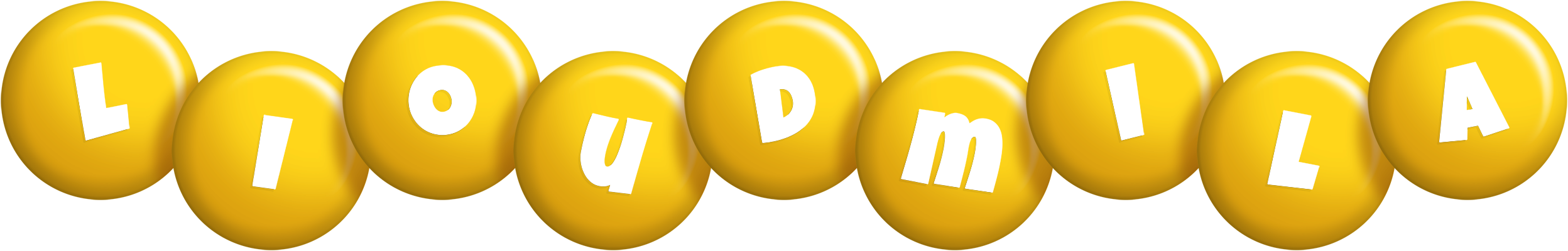 Lioudmila candy-yellow logo