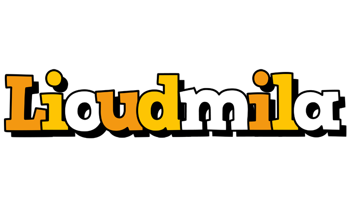 Lioudmila cartoon logo
