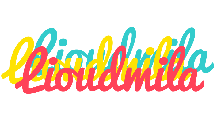 Lioudmila disco logo