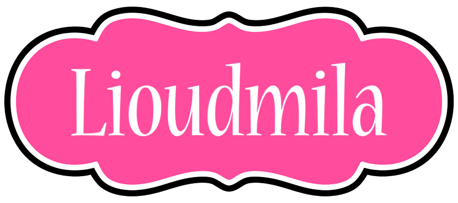 Lioudmila invitation logo
