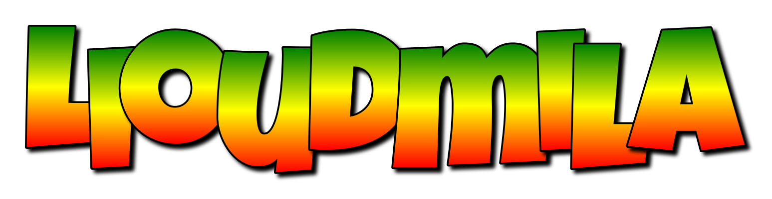 Lioudmila mango logo
