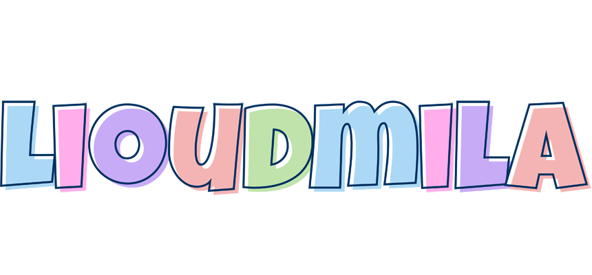 Lioudmila pastel logo