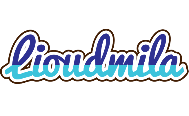 Lioudmila raining logo
