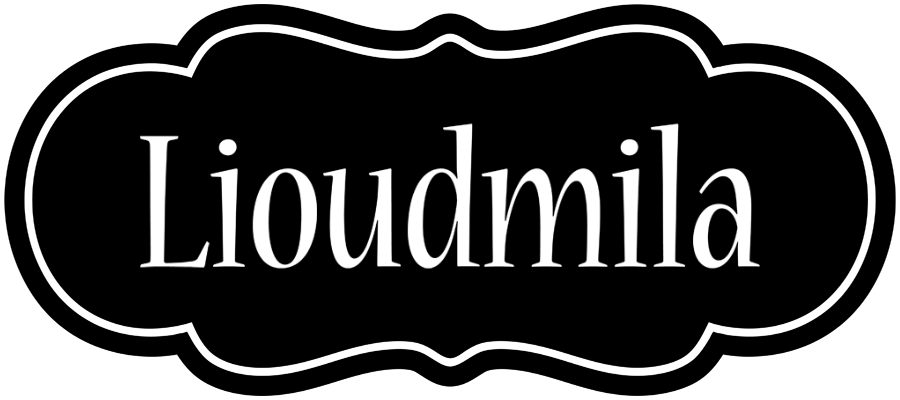 Lioudmila welcome logo