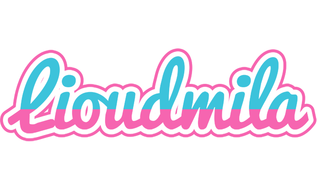 Lioudmila woman logo