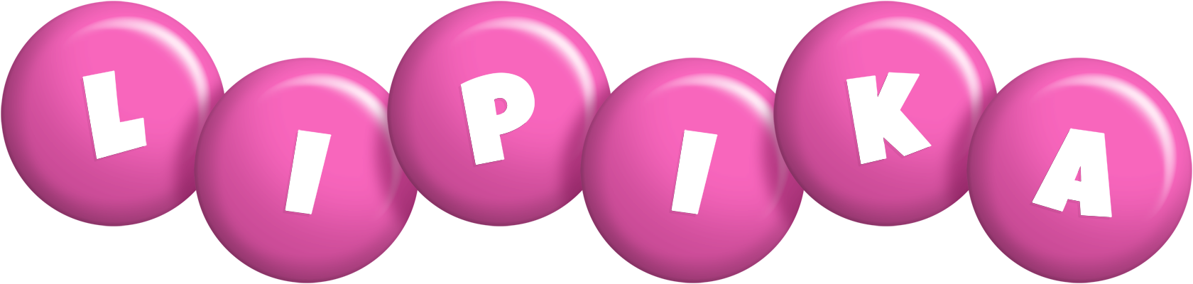 Lipika candy-pink logo