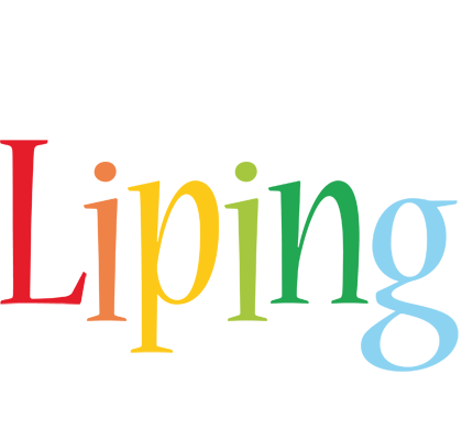 Liping birthday logo