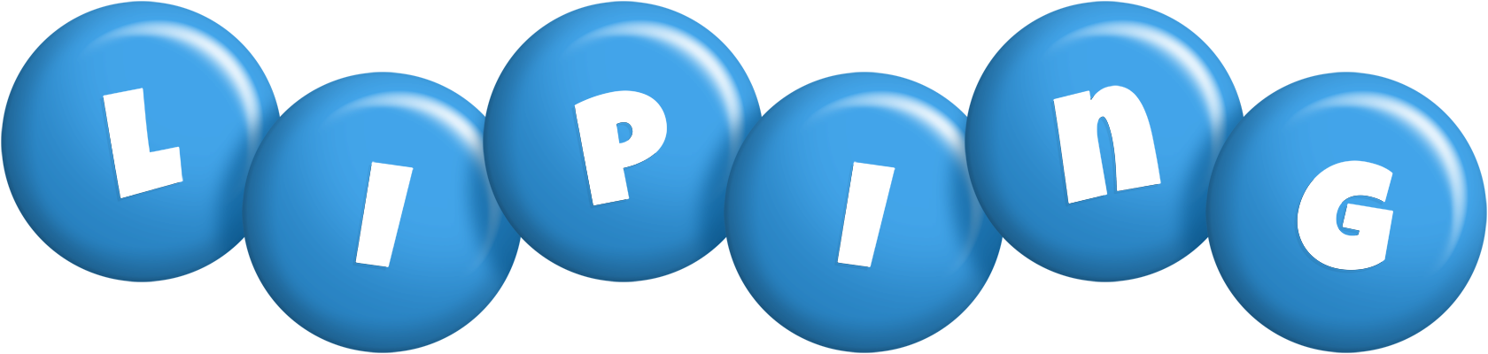 Liping candy-blue logo