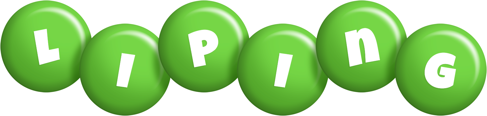 Liping candy-green logo
