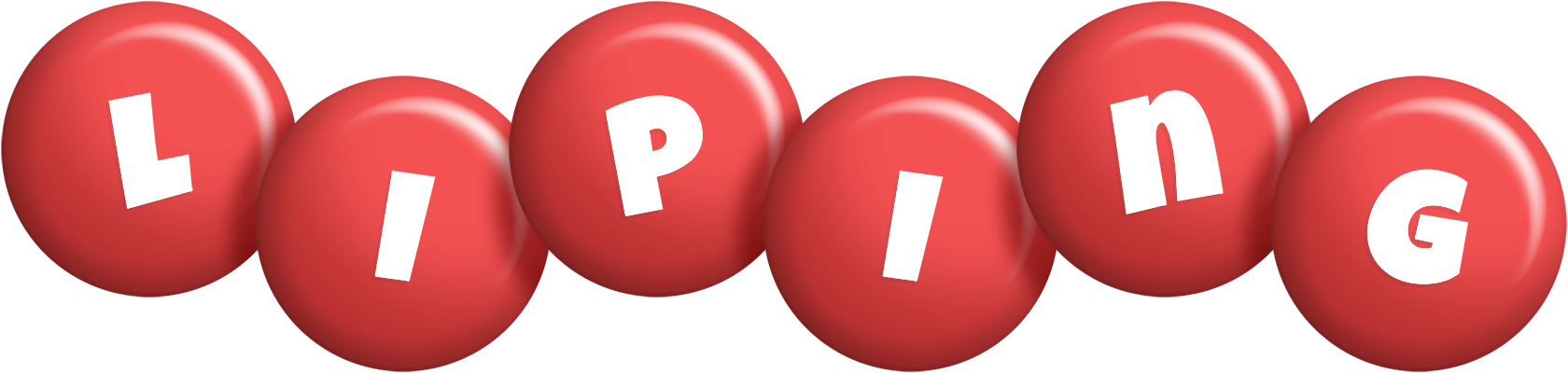 Liping candy-red logo