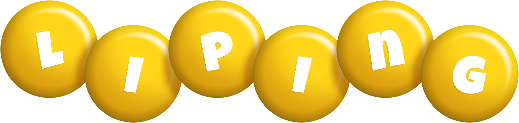 Liping candy-yellow logo