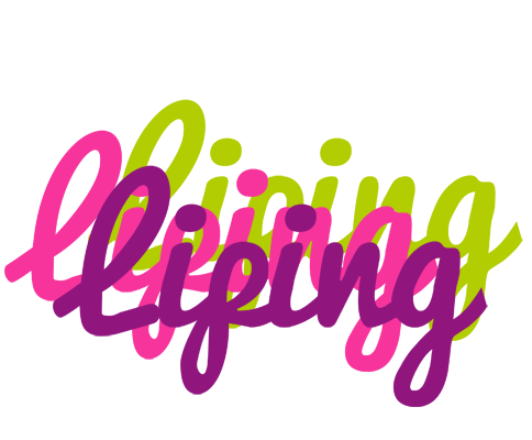 Liping flowers logo