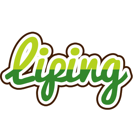Liping golfing logo