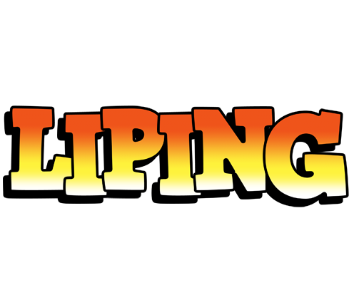Liping sunset logo