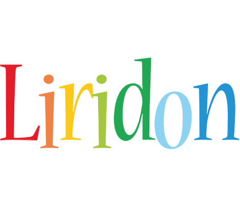 Liridon birthday logo