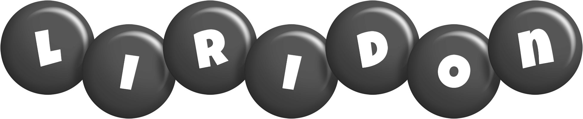 Liridon candy-black logo