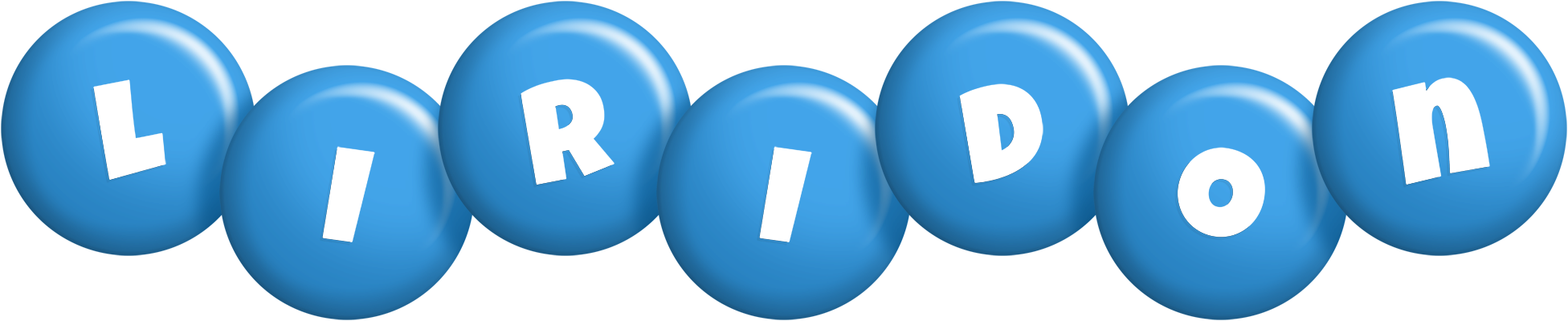 Liridon candy-blue logo
