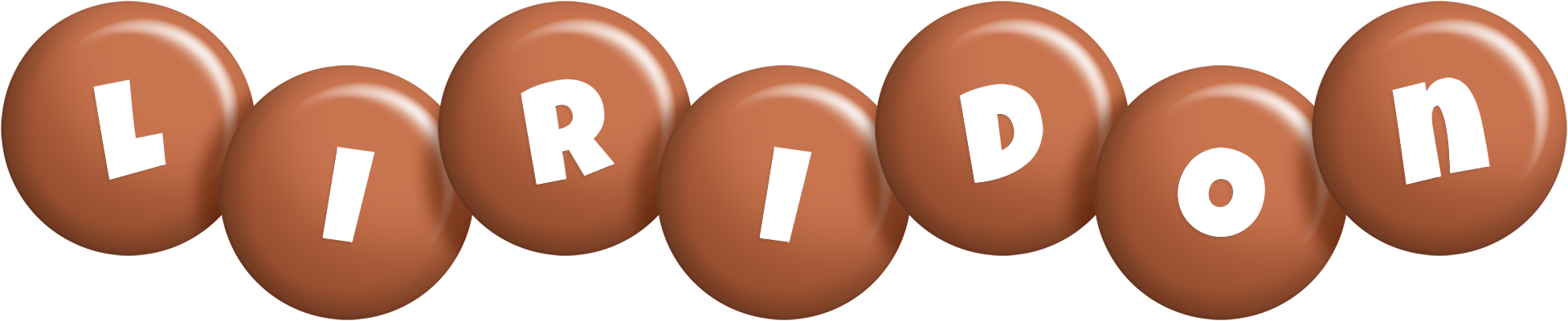 Liridon candy-brown logo