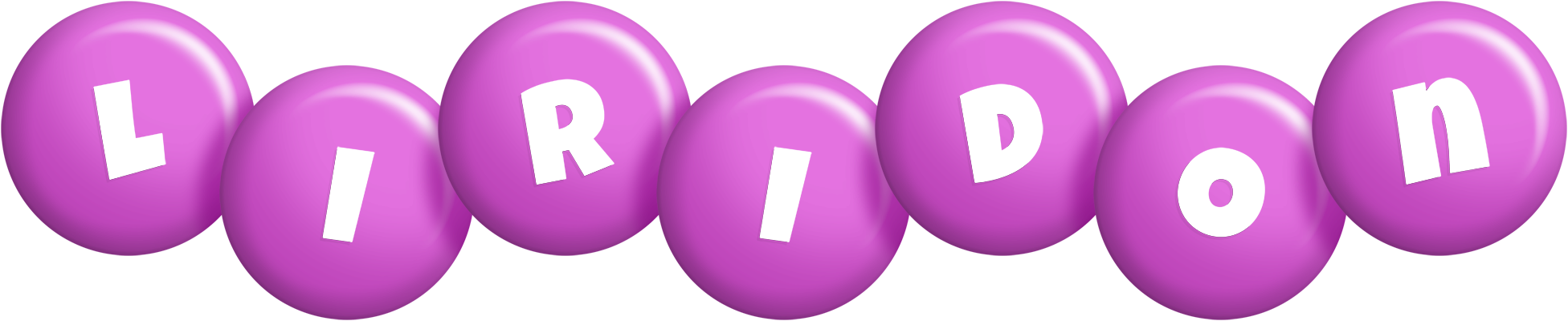 Liridon candy-purple logo