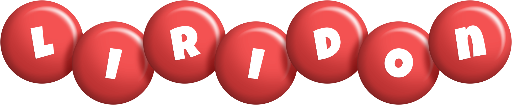 Liridon candy-red logo
