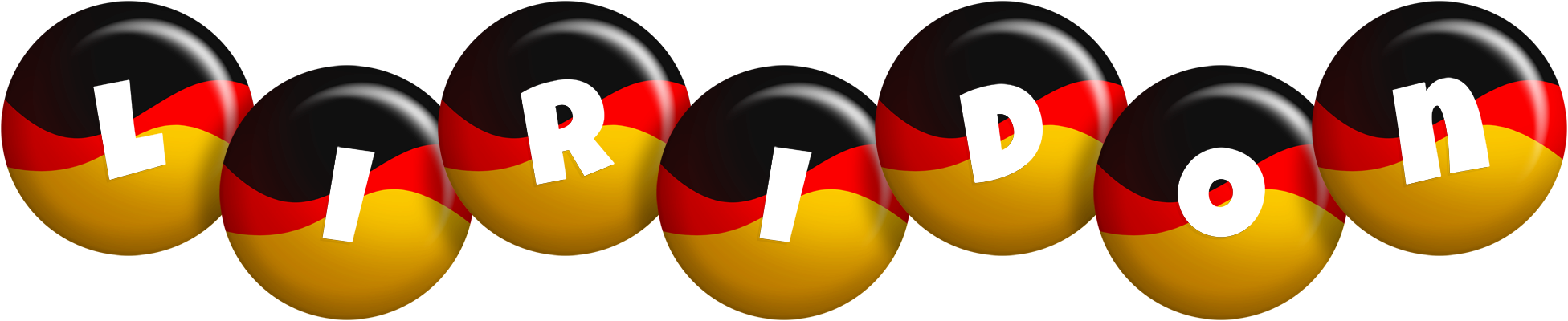 Liridon german logo