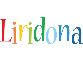 Liridona birthday logo