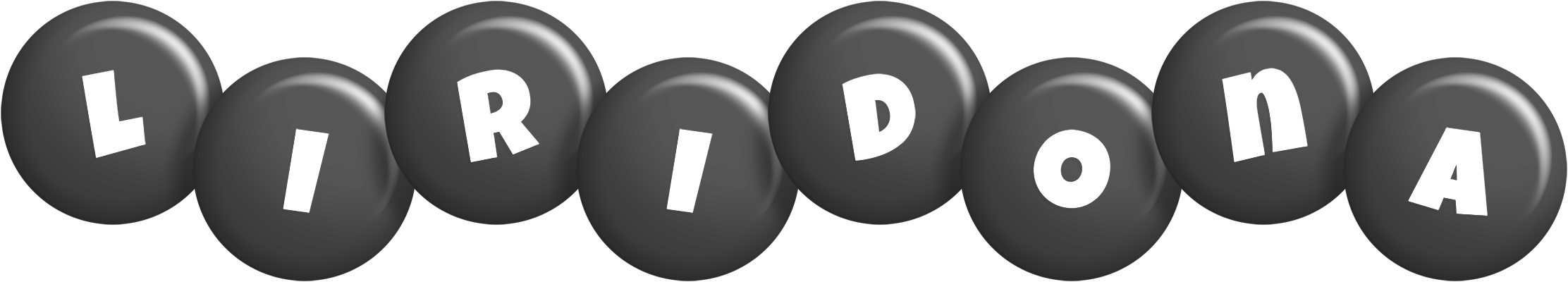 Liridona candy-black logo