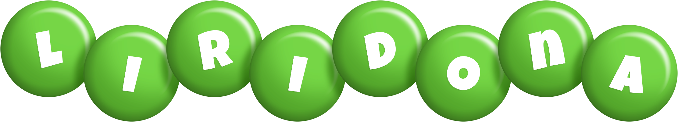 Liridona candy-green logo