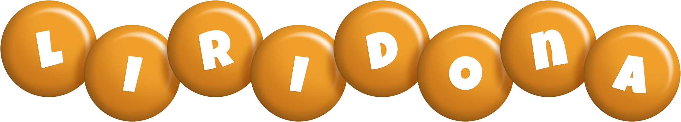 Liridona candy-orange logo