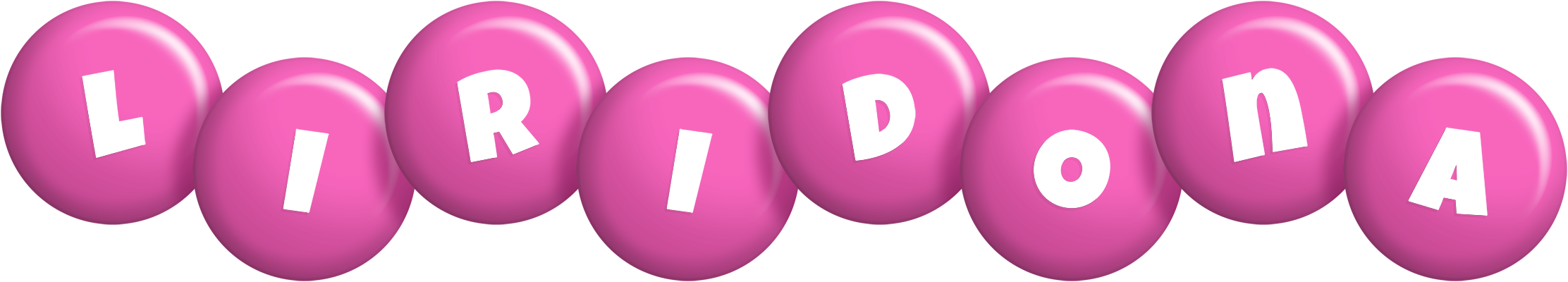 Liridona candy-pink logo