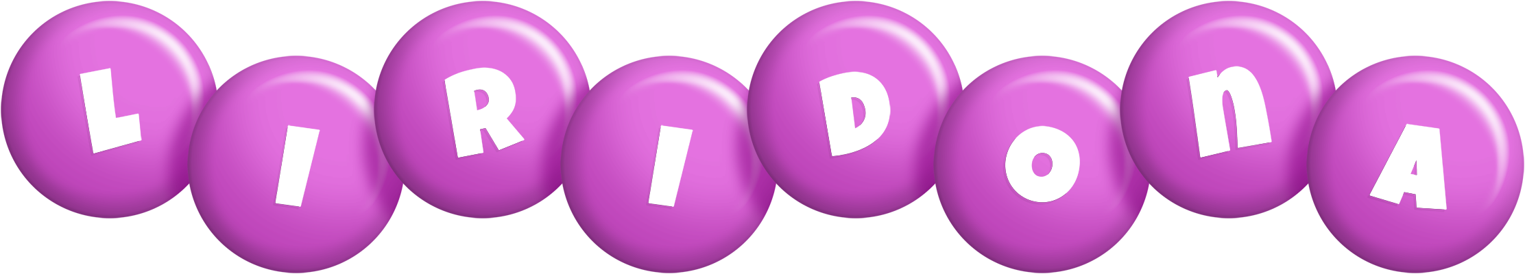 Liridona candy-purple logo