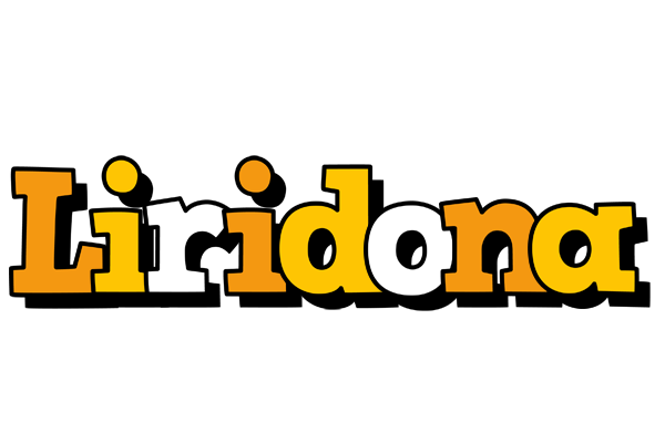 Liridona cartoon logo