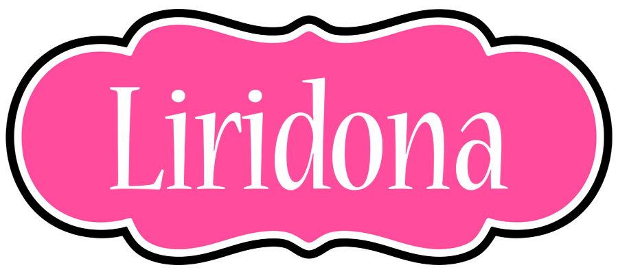 Liridona invitation logo