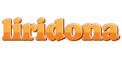 Liridona orange logo