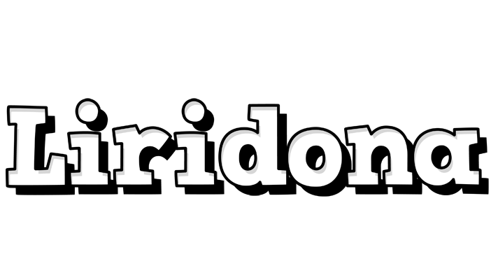 Liridona snowing logo