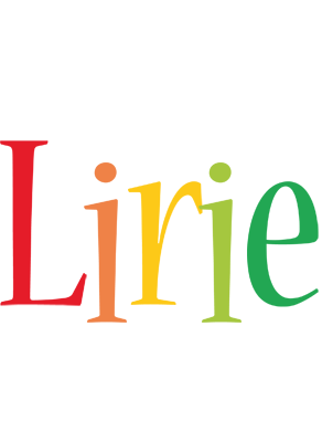 Lirie birthday logo